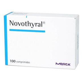 Product image of Novothyral 20 Levotiroxina 20 mcg 100 Comprimidos - Merck etico