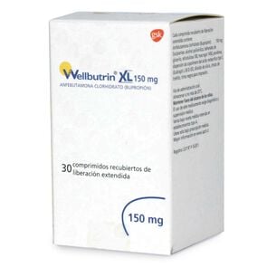 Wellbutrin Xl Bupropion Anfebutamona 150 mg 30 Comprimidos - Glaxo farma