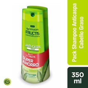 Pack Anticaspa Graso Shampoo 350 mL + Shampoo 350 mL - Fructis