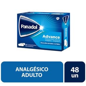 Panadol Advance Paracetamol 500 mg 48 Comprimidos - Glaxo otc