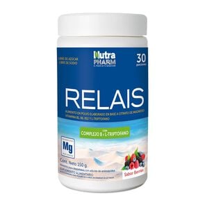 Nutrapharm Relais Complejo B - L-Triptofano En Polvo Berries 150 gr