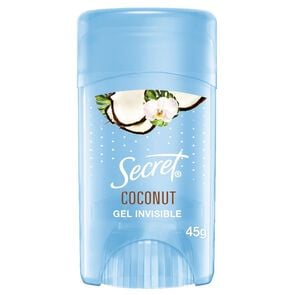 Product image of Gel Invisible Antitranspirante Coco 45 g - Secret