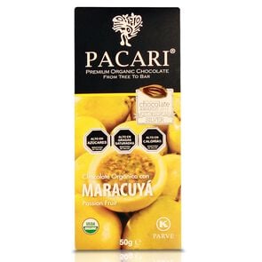 Product image of Chocolate Orgánico Con Maracuya 50 gr - Pacari