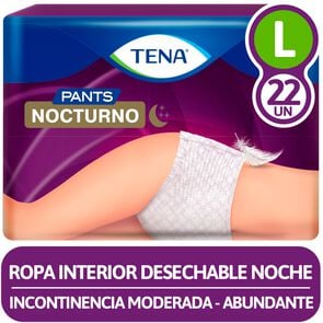 Product image of Ropa Interior Desechable Nocturno Talla L 22 Un - Tena