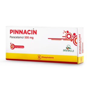 Pinnacin 500 mg 20 Comprimidos - Pharmaris farma