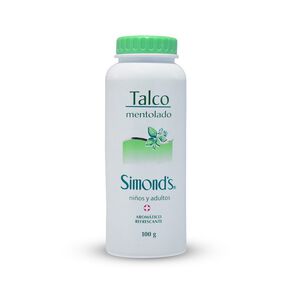 Talco Mentolado de 100 gr - Simonds