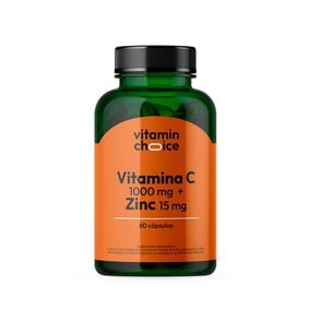 Product image of Vitamina C 1000 mg + Zinc 60 cápsulas - Vitamin choice