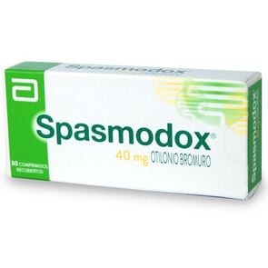 Spasmodox Otilonio Bromuro 40 mg 30 Comprimidos Recubierto - Recalcine