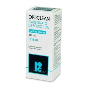 Otoclean Carbonato de Sodio 10% Gotas Óticas 10 mL - D & m pharma