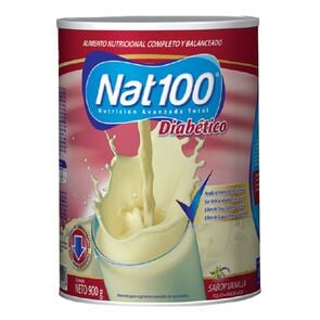 Product image of Diabético Alimento Nutricional Sabor Vainilla 900 grs - Nat100