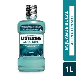 Cool Mint Solucion Enjuague Bucal 1 Lt - Listerine