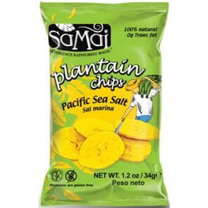 Chips De Plátano Con Sal De Mar 34 gr - Samai