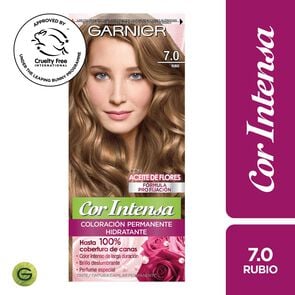 Product image of Coloración 7.0 Rubio Garnier - Cor intensa