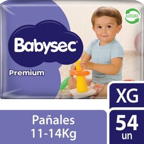 Pañal Premium XG x 54 - Babysec