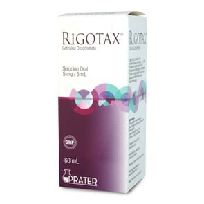 Rigotax Cetirizina 5 mg/5ml Solución Oral 60 mL - Prater