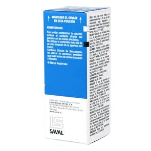 Ciproval Ciprofloxacino 0,3% Solución Oftálmica 5 mL - Saval