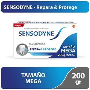 Pasta Dental Repara y Protege Blanqueadora 100Gr X2 - Sensodyne