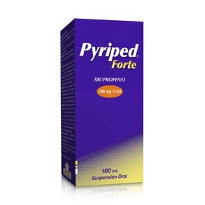 Pyriped Forte Ibuprofeno 200 mg / 5 mL Suspensión Oral 100 mL - Milab