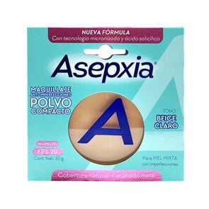 Product image of Maquillaje Polvo Comprimido Beige Claro Nf 10 grs - Asepxia