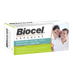 Biocel Aminoacidos 60 Cápsulas - Prater