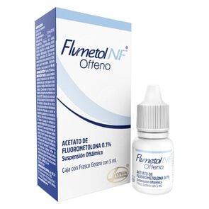 NF Ofteno Acetato de Fluorometolona 0,1% Suspensión oftálmica 5mL - Sophia