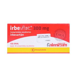 Irbevitae Irbesartan 300 mg 28 Comprimidos - Galenicum