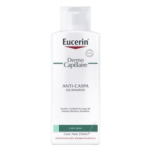 Shampoo Anticaspa Gel Dermocapillaire 250  mL - Eucerin