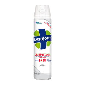 Desinfectante de Ambiente en Aerosol Fragancia Original 257 grs - Lysoform