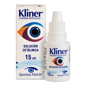 Kliner Hidroxipropilmetilcelulosa 0,3% Dextran 70 0,1% Solución Oftalmica 15 mL - Sanitas