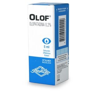 Product image of Olof Olopatadina 0,2% Solucion Oftalmica 5 mL - Saval