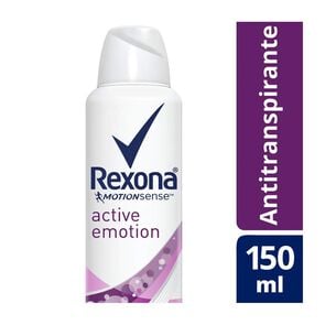 Women Antitranspirante Active Emotion Aerosol 150 mL - Rexona