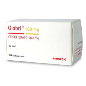 Giabri Ciprofibrato 100 mg 60 Comprimidos - Merck