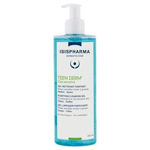 Teen Derm Gel Sensitive 400ml - Isispharma