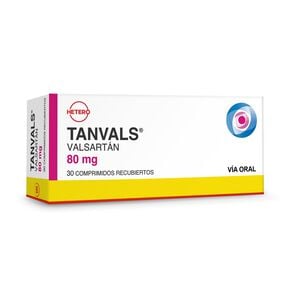 Tanvals 80 mg 30 Comprimidos - Seven pharma