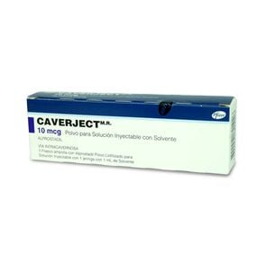 Caverject Alprostadil 10 mcg 1 Ampolla - Pfizer