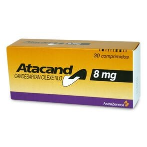 Atacand Candesartan 8 mg 30 Comprimidos - Biopas