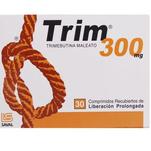 Trim Trimebutino 300 mg 30 Comprimidos Liberación Prolongada - Saval