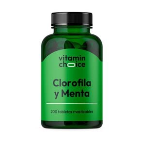 Product image of Clorofila & Menta 200 Comprimidos Masticables - Vitamin choice