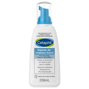 Product image of Espuma Limpiadora para Pieles Sensibles 236 ml - Cetaphil