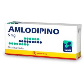 Amlodipino 5 mg 30 Comprimidos - Mintlab