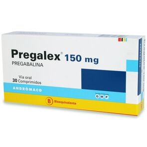 Pregalex Pregabalina 150 mg 30 Comprimidos - Andromaco etico