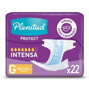 Product image of Pañal Desechable Adulto Protect Plus Talla G 22 Unidades - Plenitud