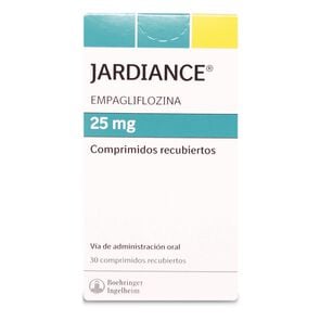 Jardiance Empagliflozina 25 mg 30 Comprimidos Recubierto - Boehringer ingelheim