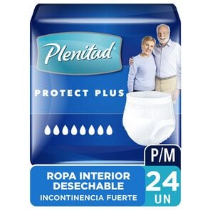 Product image of Protect Plus Ropa Interior Desechable Incontinencia Intensa P/M x24 - Plenitud