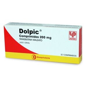 Dolpic Trimebutino 200 mg 50 Comprimidos - Pasteur