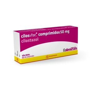 Product image of Cilosvitae Cilostazol 50mg 28 Comprimidos - Galenicum