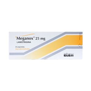 Product image of Meganox Lamotrigina 25 mg 30 Comprimidos - Etex