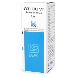 Product image of Oticum Solución Otológica 5 mL - Saval