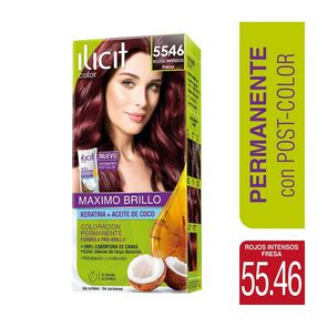 Product image of Rojo Fresa Tintura de 47 gr. Color Fresa - Ilicit