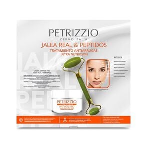 Crema Día Antiage Pro Jalea Real Peptidos + Roller - Petrizzio